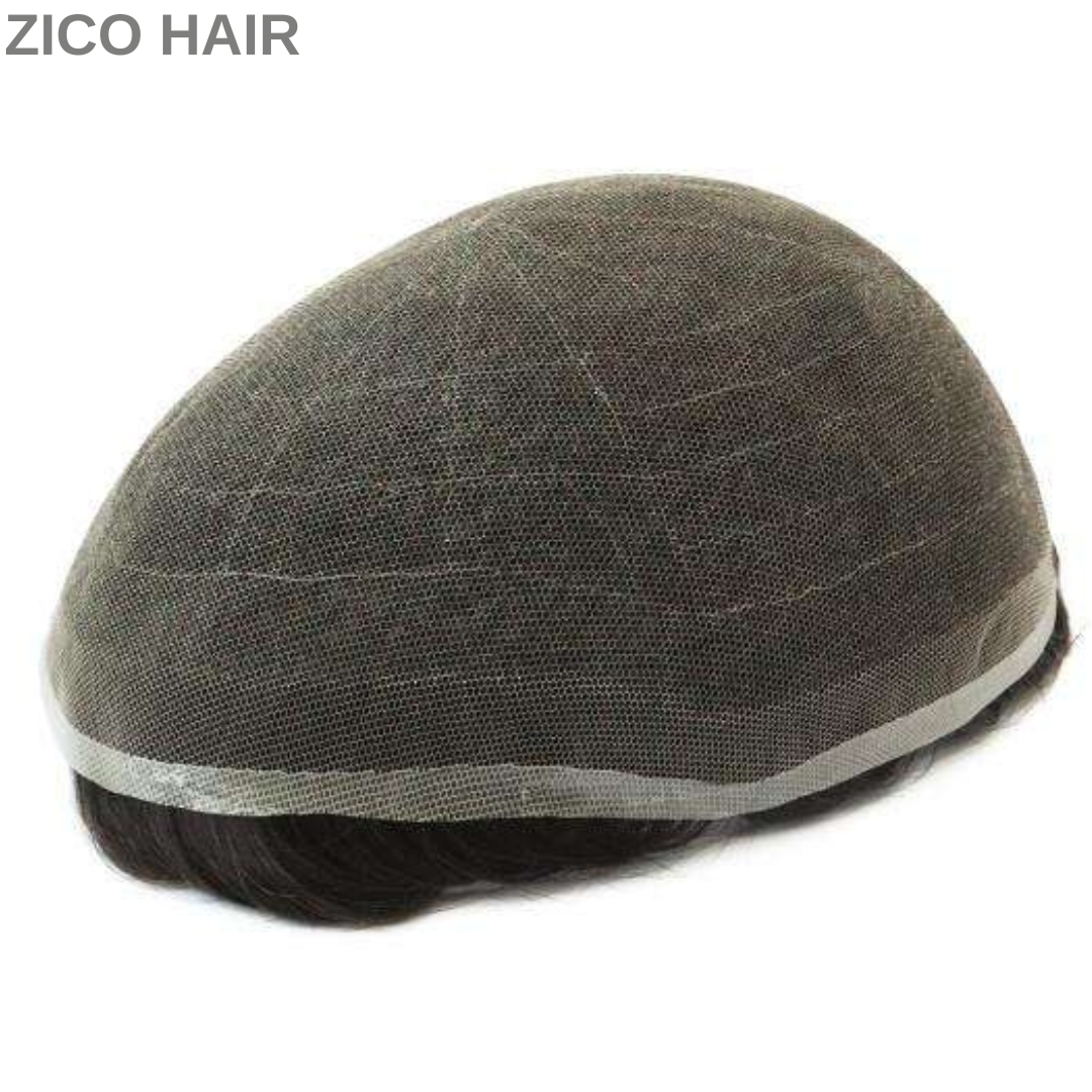 french lace hair system toupee in french