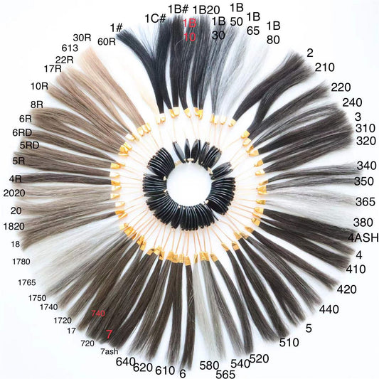 Zico Hair Stock Hair Replacement System Color Ring for Men