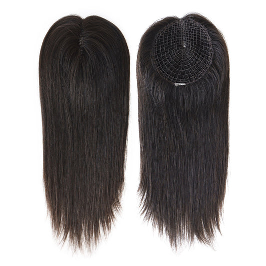 ZC-FF402 6*6.5 Inch Fishnet Women Topper 100% Virgin Hair