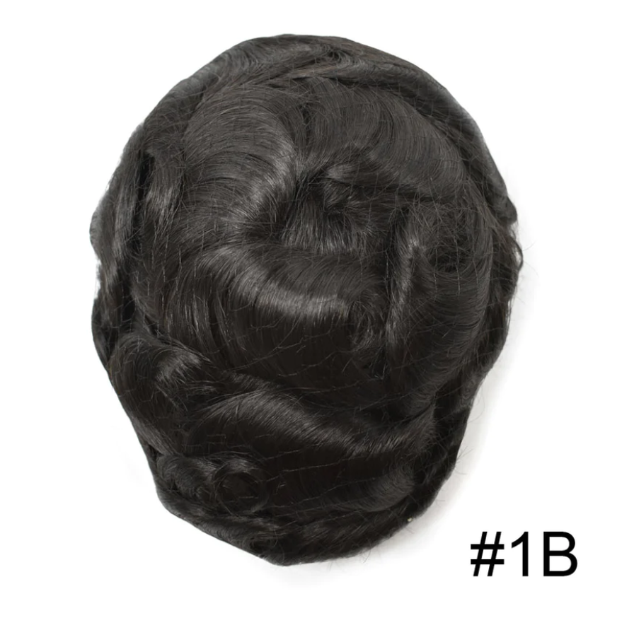 Zico Hair IH02V Invisible Hairline 0.02mm to 0.03mm Skin Base Hair Replacement with V-looped all over
