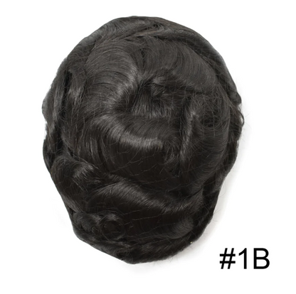 Zico Hair IH02V Invisible Hairline 0.02mm to 0.03mm Skin Base Hair Replacement with V-looped all over