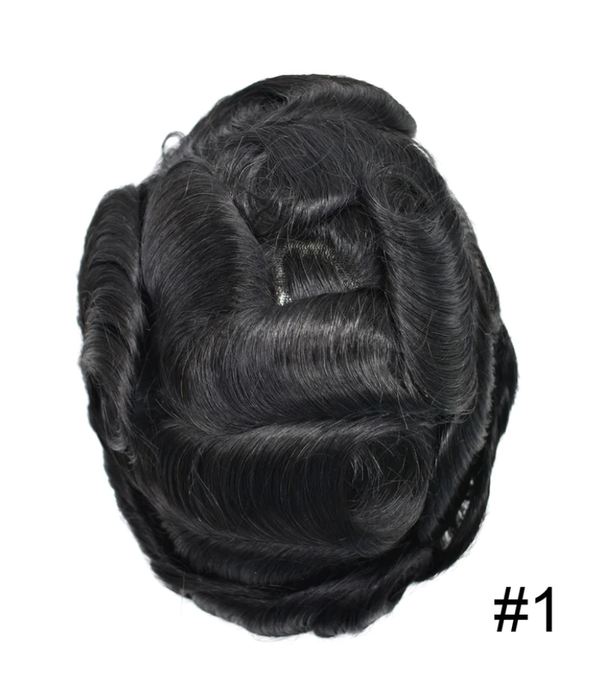 Zico Hair IH02V Invisible Hairline 0.02mm to 0.03mm Skin Base Hair Replacement with V-looped all over