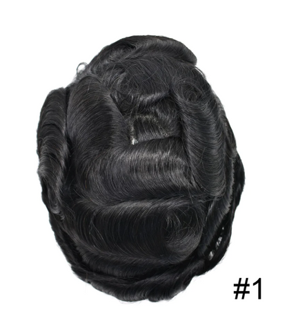 Zico Hair IH02V Invisible Hairline 0.02mm to 0.03mm Skin Base Hair Replacement with V-looped all over