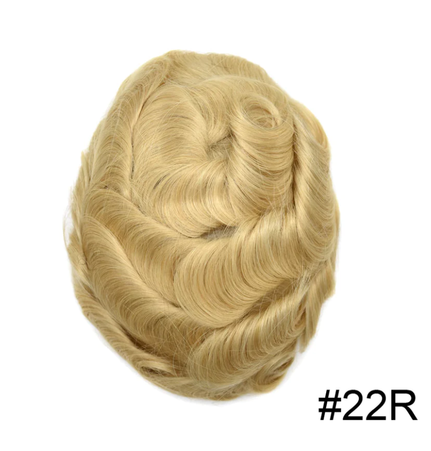 Zico Hair IH02V Invisible Hairline 0.02mm to 0.03mm Skin Base Hair Replacement with V-looped all over
