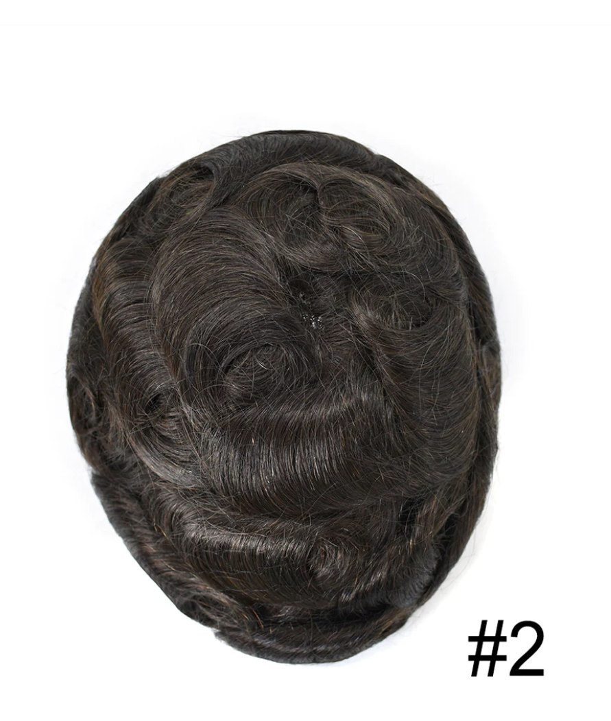 Zico Hair IH02V Invisible Hairline 0.02mm to 0.03mm Skin Base Hair Replacement with V-looped all over