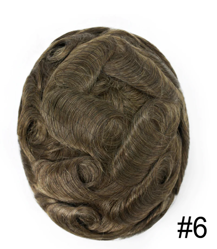 Zico Hair IH02V Invisible Hairline 0.02mm to 0.03mm Skin Base Hair Replacement with V-looped all over