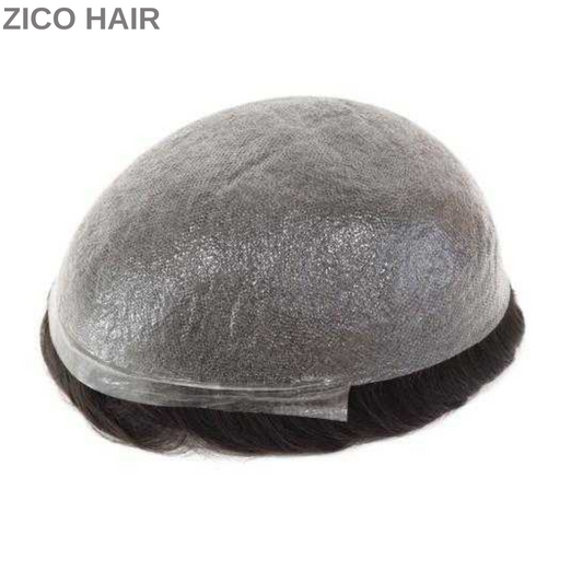 Zico Hair IH02V Invisible Hairline 0.02mm to 0.03mm Skin Base Hair Replacement with V-looped all over
