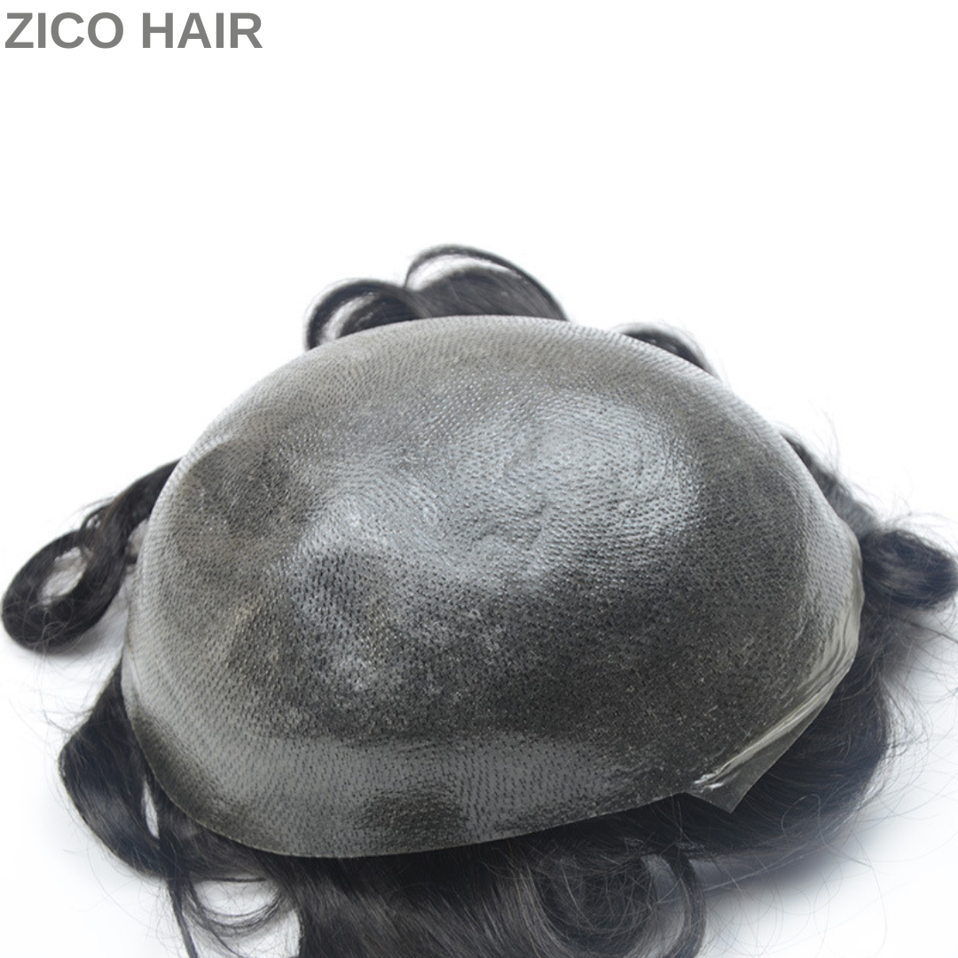 Zico Hair IH08S Invisible Hairline 0.08mm Transparent Skin Hair Replacement