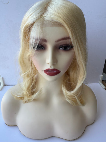 ZC-MT11 Mono top with 1/2" French Lace Front Wefted Sides & Back