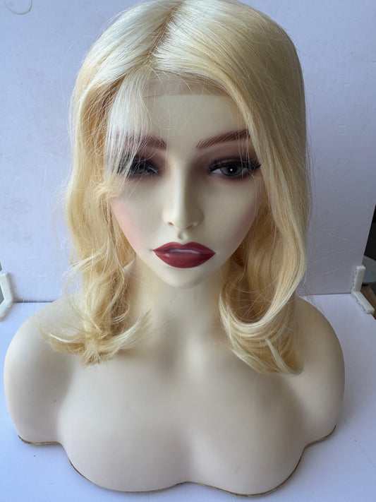 ZC-MT11 Mono top with 1/2" French Lace Front Wefted Sides & Back