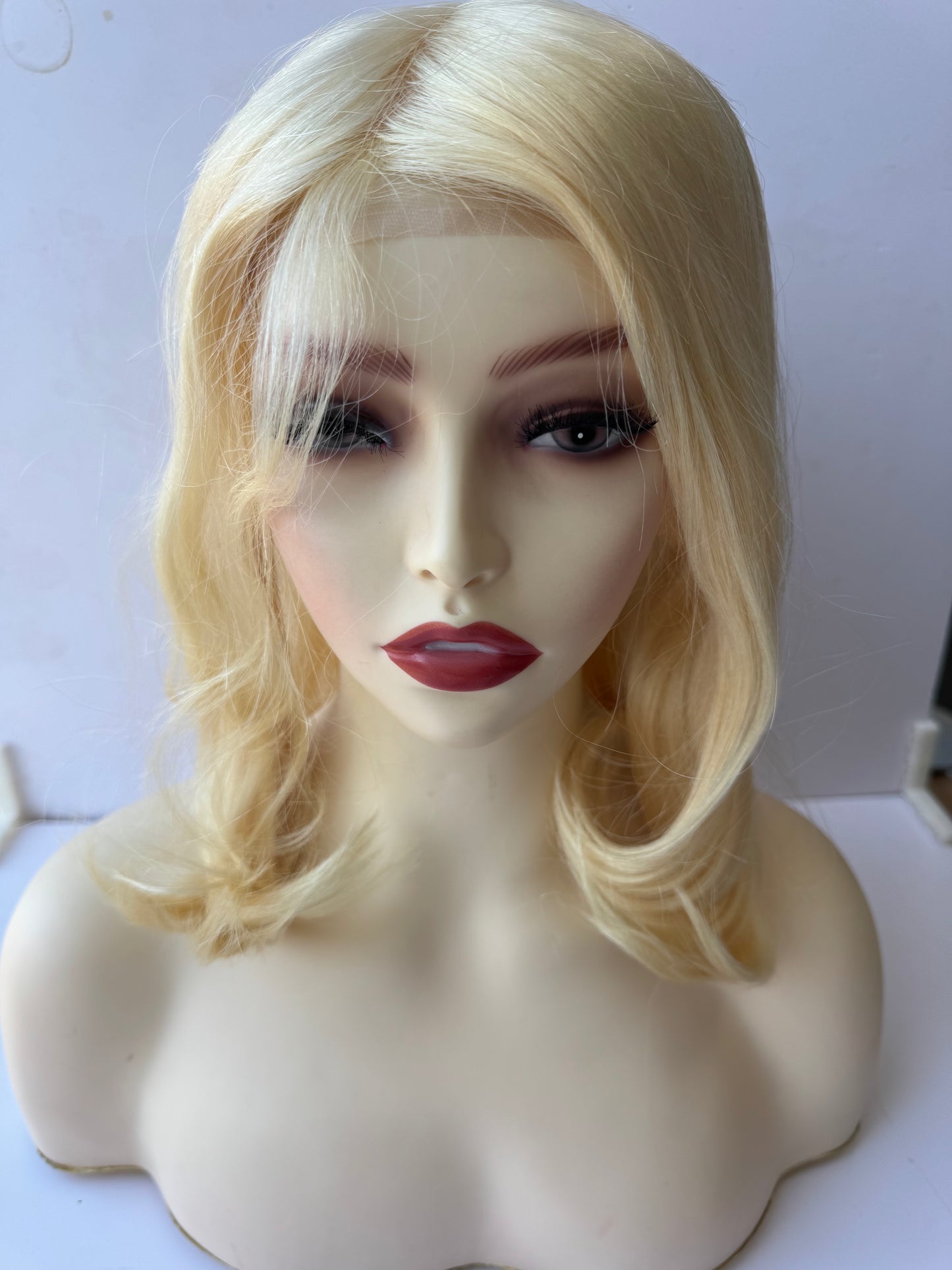 ZC-MT11 Mono top with 1/2" French Lace Front Wefted Sides & Back