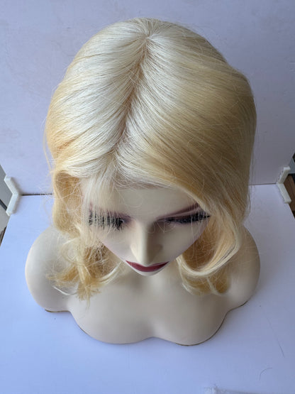 ZC-MT11 Mono top with 1/2" French Lace Front Wefted Sides & Back